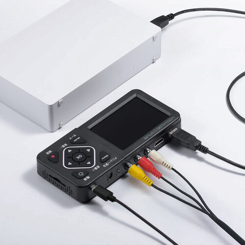 ビデオキャプチャー（VHSデータ化・ビデオデジタル機・デジタル保存・ビデオテープ・テープダビング・モニター確認・USB/SD保存・HDMI出力・映像録画・音声録音・2025問題）MEDI045