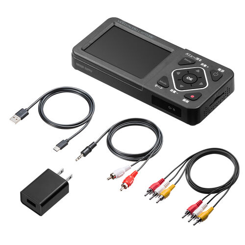 ビデオキャプチャー（VHSデータ化・ビデオデジタル機・デジタル保存・ビデオテープ・テープダビング・モニター確認・USB/SD保存・HDMI出力・映像録画・音声録音・2025問題）MEDI045