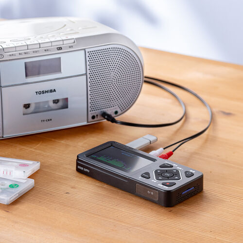 ビデオキャプチャー（VHSデータ化・ビデオデジタル機・デジタル保存・ビデオテープ・テープダビング・モニター確認・USB/SD保存・HDMI出力・映像録画・音声録音・2025問題）MEDI045