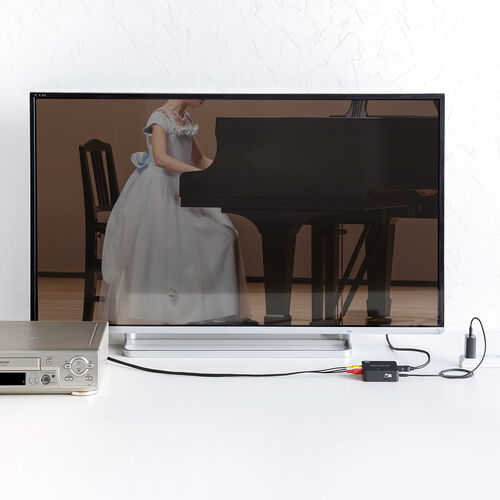 ビデオキャプチャー｜VHSデジタル化・PC不要・microSD保存対応