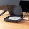 ミニDVDプレーヤー（CD・再生専用・USB給電・リージョンフリー・地デジ・CPRM対応・HDMI・RCA出力・メディアプレーヤー・USBメモリ・microSDカード再生・日本語説明書・ブラック）