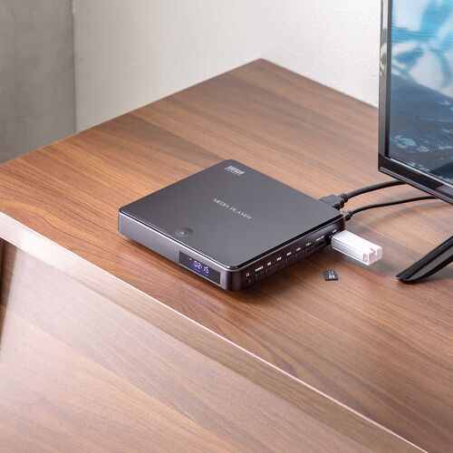 録音機能付きDVDプレーヤー｜CD→USB/SDへ簡単保存
