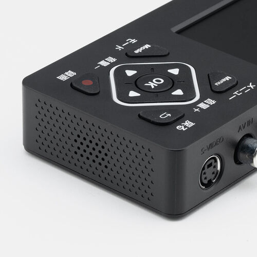 ビデオキャプチャー（小型・RCA・AV・S端子・HDMI出力・キャプチャーボード・480p・モニター付き・2.4インチ・VHS・ビデオテープ・USBメモリ・microSDカード）