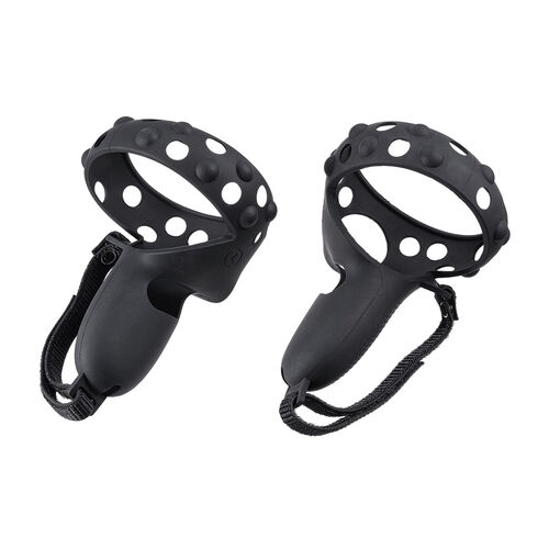 Meta Quest 2用コントローラーカバー（Oculus Quest 2用・シリコンカバー・簡単装着・落下防止バンド付き・傷防止・耐衝撃）