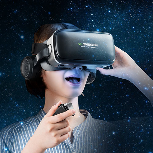 ☘️VRゴーグル&Bluetooth接続 3D VRゴーグル(コントローラー付き・iPhone/Android対応・VR