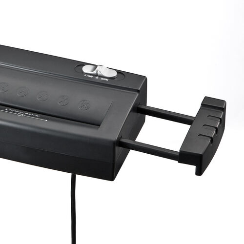 シュレッダー（家庭用・電動・ストレートカット・A4・高速・クレジットカード対応） PSD012 サンワサプライ