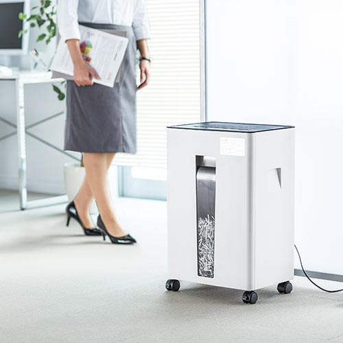 限定1❣️ シュレッダー 家庭用 電動 業務用 クロスカット 大容量 21L Amazon.co.jp: Gulcircle シュレッダー 家庭用 電動 業務用：4