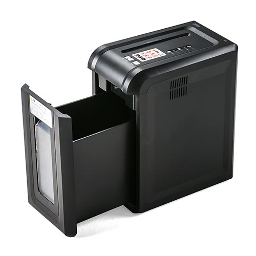 シュレッダー（家庭用・電動・マイクロカット・A4・静音・高速・ホッチキス対応・コンパクト）EZ4-PSD035 サンワサプライ