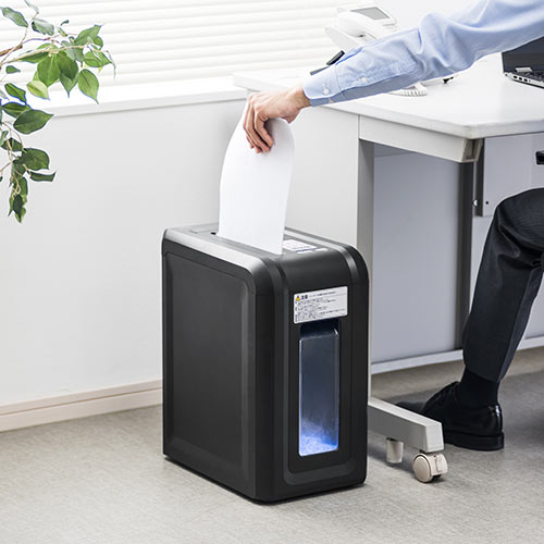 Generic シュレッダー 家庭用 電動 シュレッダー（家庭用・電動・マイクロカット・A4・静音・高速