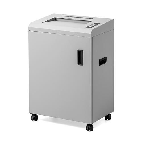 シュレッダー（電動・業務用・クロスカット・A3・A4・60分連続細断・ホッチキス・クレジットカード・メディア細断） PSD051 サンワサプライ