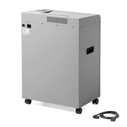 シュレッダー（電動・業務用・クロスカット・A3・A4・60分連続細断・ホッチキス・クレジットカード・メディア細断） PSD051 サンワサプライ