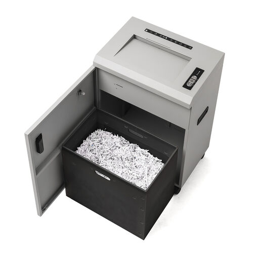 シュレッダー（電動・業務用・クロスカット・A3・A4・60分連続細断・ホッチキス・クレジットカード・メディア細断） PSD051 サンワサプライ