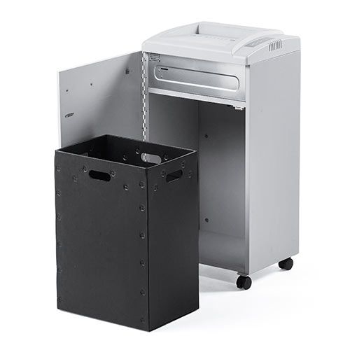 シュレッダー(業務用・電動・クロスカット・A4・連続使用・大型・60L・オフィス・ホッチキス対応・メンテナンスオイル・静音・カード・キャスター付き) PSD054 サンワサプライ