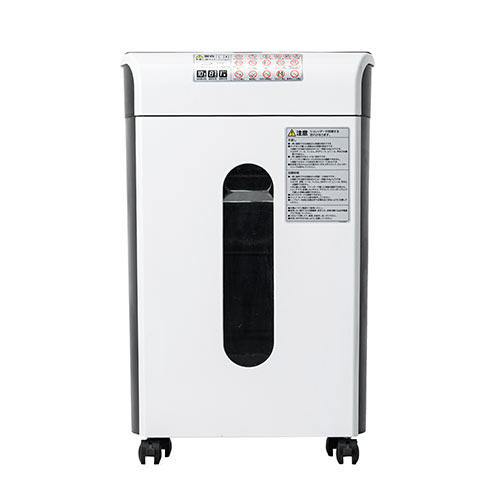 シュレッダー（オートフィード・業務用・自動細断・自動給紙110枚・クロスカット・5×10mm・手差し細断8枚・クレジットカード細断） PSD060