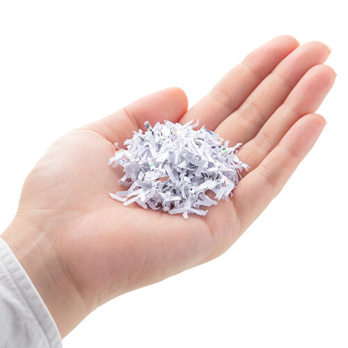 シュレッダー（超静音・コンパクト・パーソナルシュレッダー・電動・マイクロカット・ホッチキス対応・カード・CD・DVD・ホワイト） PSD063W