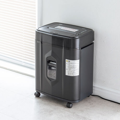 シュレッダー（業務用・オートフィード・自動細断・連続給紙・ミニクロスカット・160枚細断・手差細断・60分連続細断・カード・ホッチキス・クリップ・静音・19L）