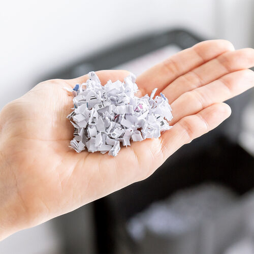 シュレッダー（業務用・オートフィード・自動細断・連続給紙・ミニクロスカット・160枚細断・手差細断・60分連続細断・カード・ホッチキス・クリップ・静音・19L）