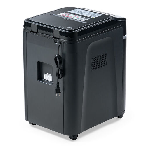 シュレッダー（業務用・オートフィード・自動細断・連続給紙・クロスカット・260枚細断・手差細断・60分連続細断・カード・ホッチキス・クリップ・静音・32L）