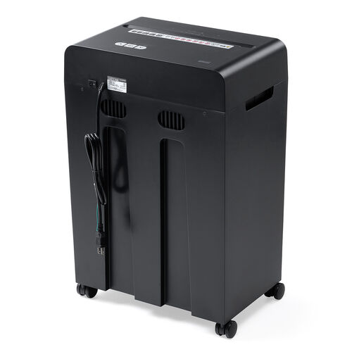 マイクロカットシュレッダー（大容量30L・A3対応・最大9枚同時細断・2×10mm・CD/DVD対応・カード対応・秘密情報漏洩対策）