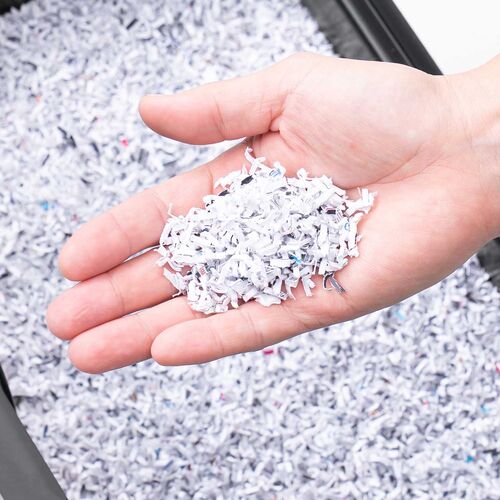 マイクロカットシュレッダー（大容量30L・A3対応・最大9枚同時細断・2×10mm・CD/DVD対応・カード対応・秘密情報漏洩対策）