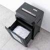 マイクロカットシュレッダー（大容量30L・A3対応・最大9枚同時細断・2×10mm・CD/DVD対応・カード対応・秘密情報漏洩対策）