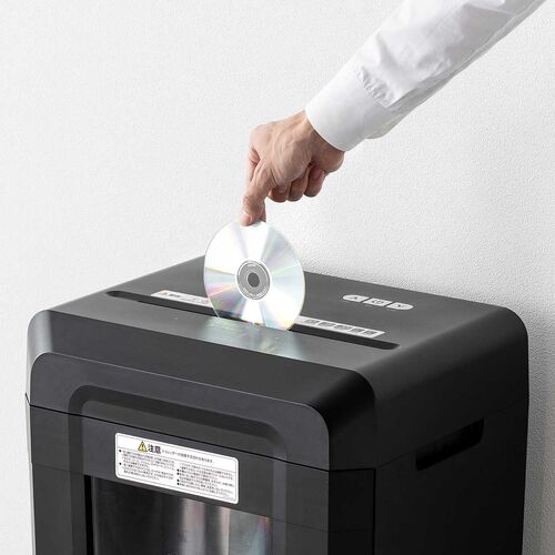 クロスカットシュレッダー（大容量30L・A3対応・最大13枚同時細断・4×40mm・CD/DVD対応・カード対応・情報漏洩対策）