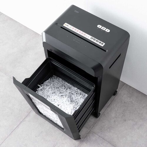 クロスカットシュレッダー（大容量30L・A3対応・最大13枚同時細断・4×40mm・CD/DVD対応・カード対応・情報漏洩対策）