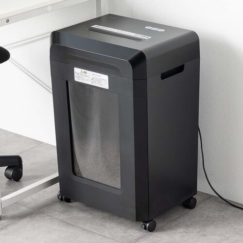 シュレッダー（業務用・マイクロカット・大容量30L・静音設計・最大16枚同時細断・CD/DVD対応・秘密情報漏洩対策）