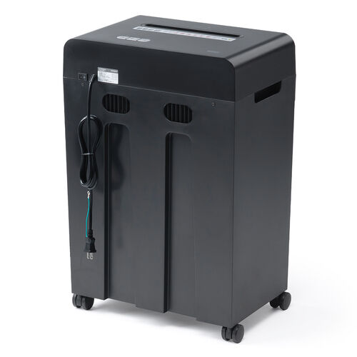 シュレッダー（業務用・マイクロカット・大容量30L・静音設計・最大16枚同時細断・CD/DVD対応・秘密情報漏洩対策）