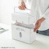 卓上シュレッダー（コンパクトシュレッダー・マイクロカット・2×10mm・家庭用・オフィス・コンパクト・容量8L・細断枚数3枚・ブラック）
