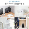 卓上シュレッダー（コンパクトシュレッダー・マイクロカット・2×10mm・家庭用・オフィス・コンパクト・容量8L・細断枚数3枚・ブラック）