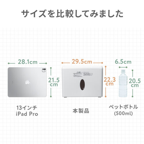 卓上シュレッダー（コンパクトシュレッダー・マイクロカット・2×10mm・家庭用・オフィス・コンパクト・容量8L・細断枚数3枚・ホワイト）
