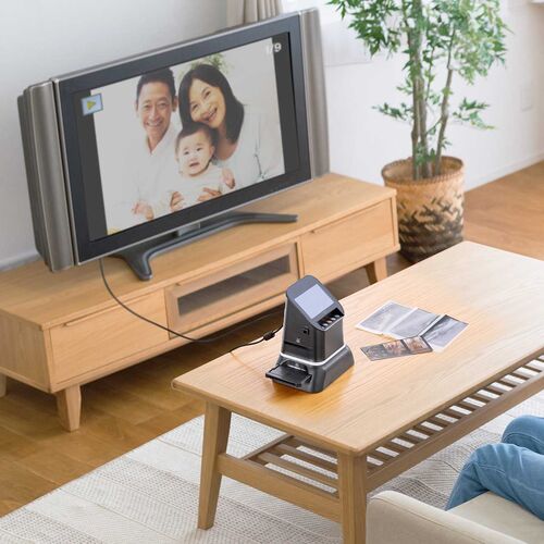 フィルムスキャナ（ネガフィルムスキャナ・120ブローニーフィルム・35mm・127フィルム対応・ポジ対応・デジタル化・高画質・HDMI出力・テレビ出力対応・おすすめ） SCN065