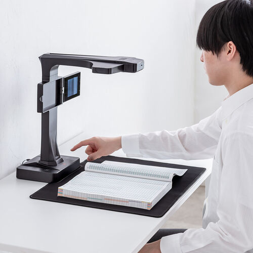 ドキュメントスキャナー（パソコン不要・A3サイズ・モニター付き・1600万画素・非破壊・OCR・USB書画カメラ・ブックスキャナー ）