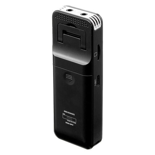 ボイスレコーダー（16GBメモリ内蔵・乾電池式・単四・microSDカード対応・ICレコーダー・小型・軽量・録音・記録）