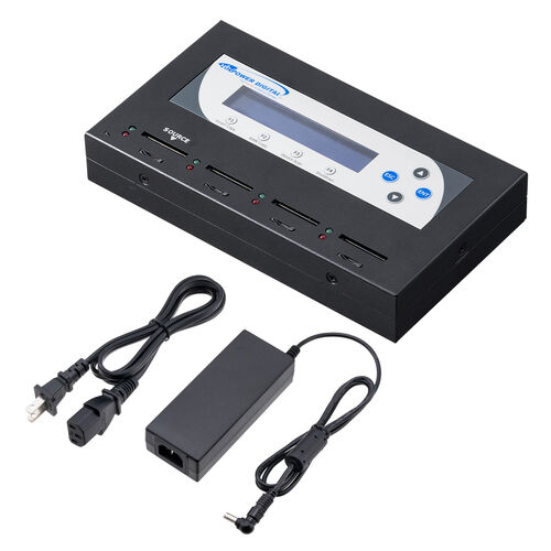 デュプリケーター（SDカード・大量コピー・3枚同時・クローン・複製・消去・削除・パソコン不要・日本語・microSD・法人・貸出機サービス・読込33MB/S・書込31MB/S）