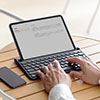 スタンド付きBluetoothキーボード（スタンド付き・Bluetooth・iPhone・iPad・マルチペアリング・充電式）