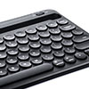 スタンド付きBluetoothキーボード（スタンド付き・Bluetooth・iPhone・iPad・マルチペアリング・充電式）