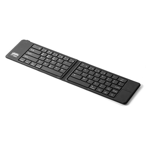 キーボード（Bluetooth・折りたたみ・コンパクト・タッチパッド