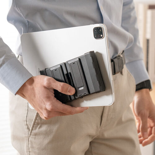 Bluetoothキーボード（iPad・iPhone用キーボード・スタンド機能付き・タッチパッド・トラックパッド・折りたたみ・最大3台切替対応）