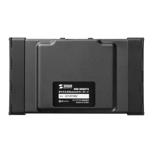 Bluetoothキーボード（iPad・iPhone用キーボード・スタンド機能付き・タッチパッド・トラックパッド・折りたたみ・最大3台切替対応）