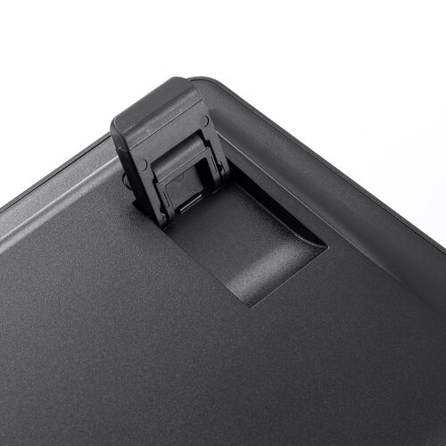 ワイヤレスキーボード（Bluetooth＆2.4Gレシーバー・日本語配列・フルサイズ・マルチペアリング3台・充電式・パンタグラフ式・ブラック）