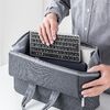 ワイヤレスキーボード（テンキーレス・Bluetooth＆2.4Gレシーバー・日本語配列・マルチペアリング3台・充電式・パンタグラフ式・小型・コンパクト・ブラック）
