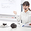 拡声器（ポータブル・スピーカー・ハンズフリー・AC給電・電池・対応・20w・肩掛け・屋外・ヘッドセット・マイク・ケーブル) EZ4-SP062