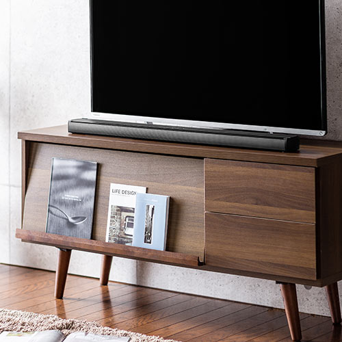 テレビスピーカー（Bluetooth対応・サウンドバースピーカー・HDMI搭載・光デジタル/3.5mm接続対応・高音質・薄型・100W） SP084