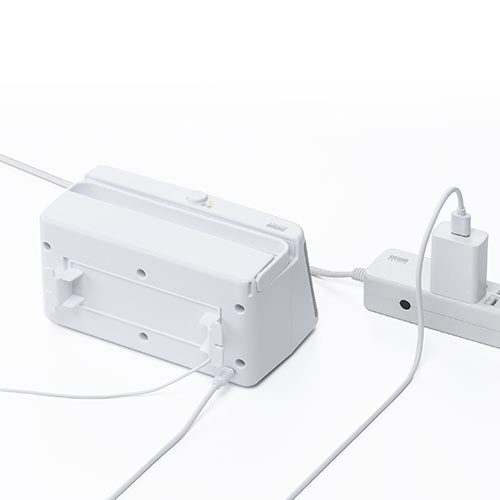 テレビスピーカー（手元スピーカー・有線・TV用手元延長スピーカー・電池式・USB給電対応・70代・60代・50代・40代・男性・女性・ホワイト）