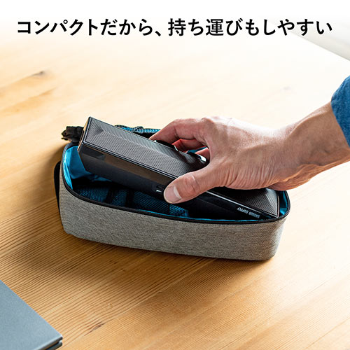 スピーカー（サウンドバー・USB電源・USB接続・PCスピーカー・クリップ&スタンド対応・コンパクト・6W・持ちはこび）