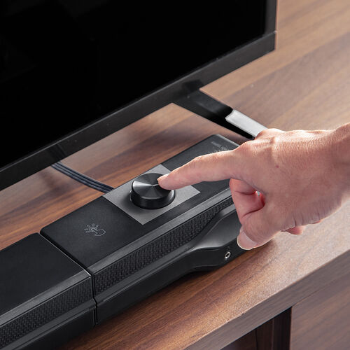 Bluetoothスピーカー（ワイヤレス接続・有線接続・サウンドバー・据え置き・LED付き・USB電源・10W）