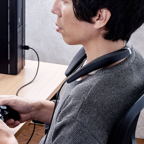 ネックスピーカー ブラック Amazon | Earaku (イアラク) ネックスピーカー 【2025全方位進化