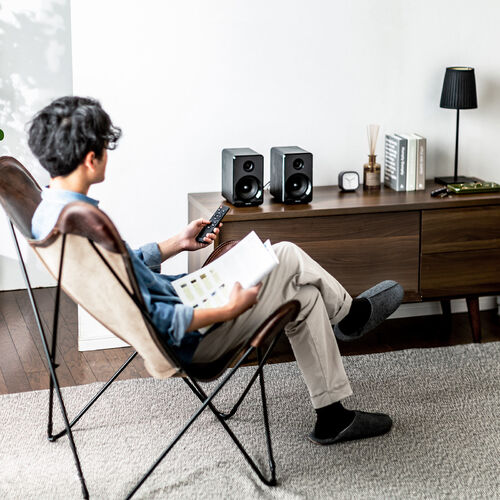 Bluetoothスピーカー（PCスピーカー・アンプ内蔵・高出力・80W・光デジタル・3.5mmステレオ接続・USBメモリ・microSD対応・リモコン付き） SP104 サンワサプライ